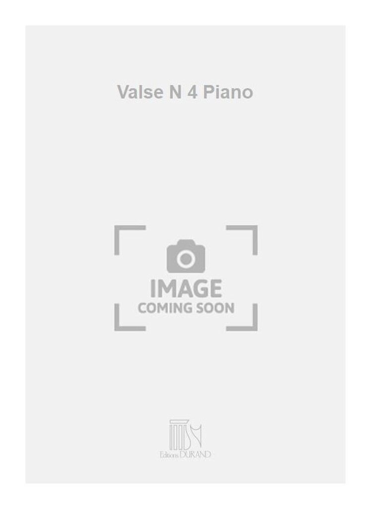 Valse N 4 Piano